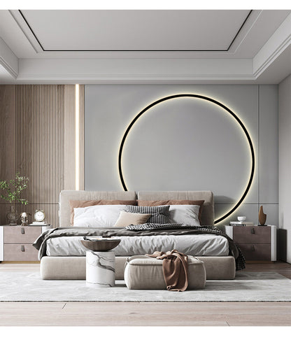 Fresh Arrivals at Buy Center: Round Wall Lamp Creative Personalized Bedroom Bedside Lamp Simple Modern