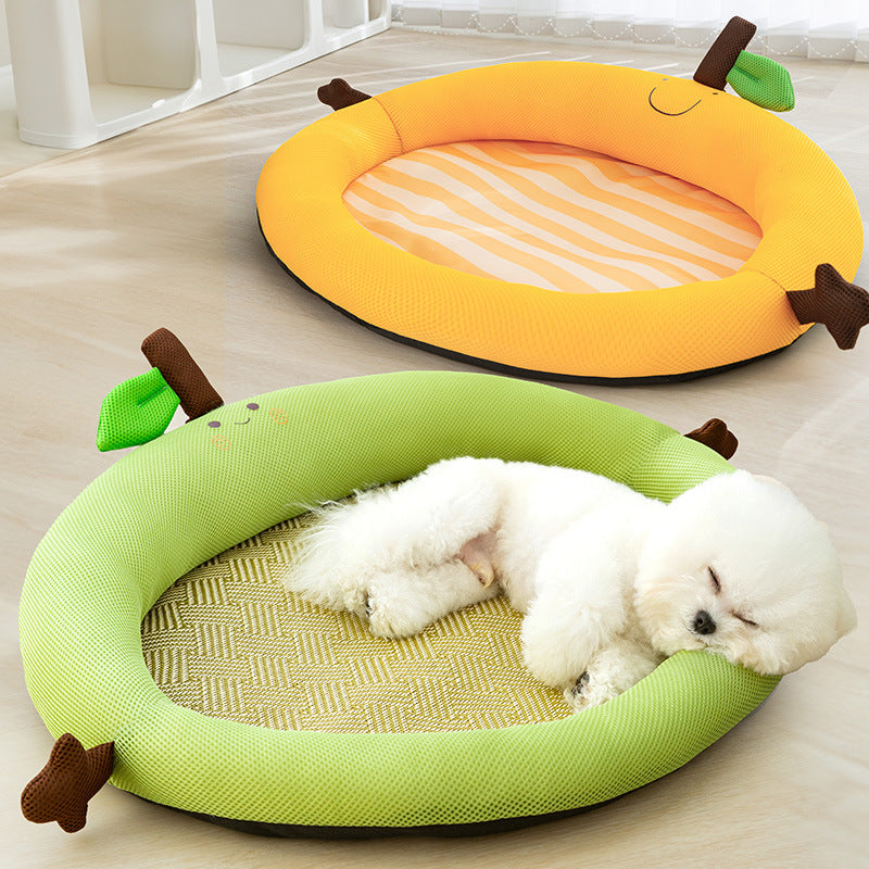 Newly Arrived at Buy Center: Fruit Backrest Nest Kennel Cat Nest Dog Mat Nest Bigbear Teddy Dog Mat Pet Cool Nest