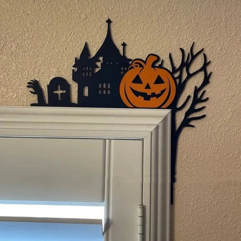 Fresh Arrivals at Buy Center: Creative Home Halloween Door Frame Decoration D