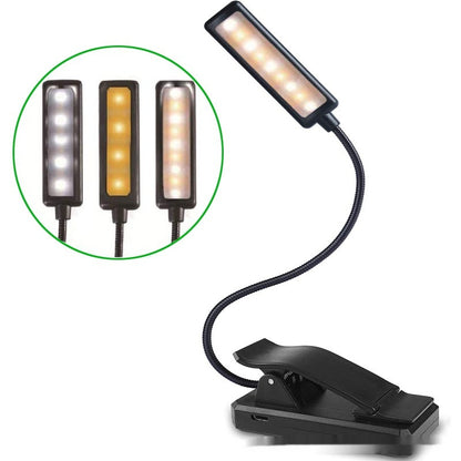 Hot New Items at Buy Center: 9-speed Dimming Portable Book Clip Lamp