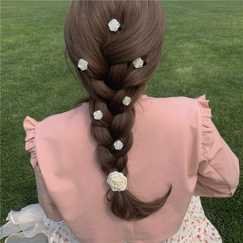 Buy Center Prestige-Sweet Cute Girl Autumn Rose Flower Hairpin