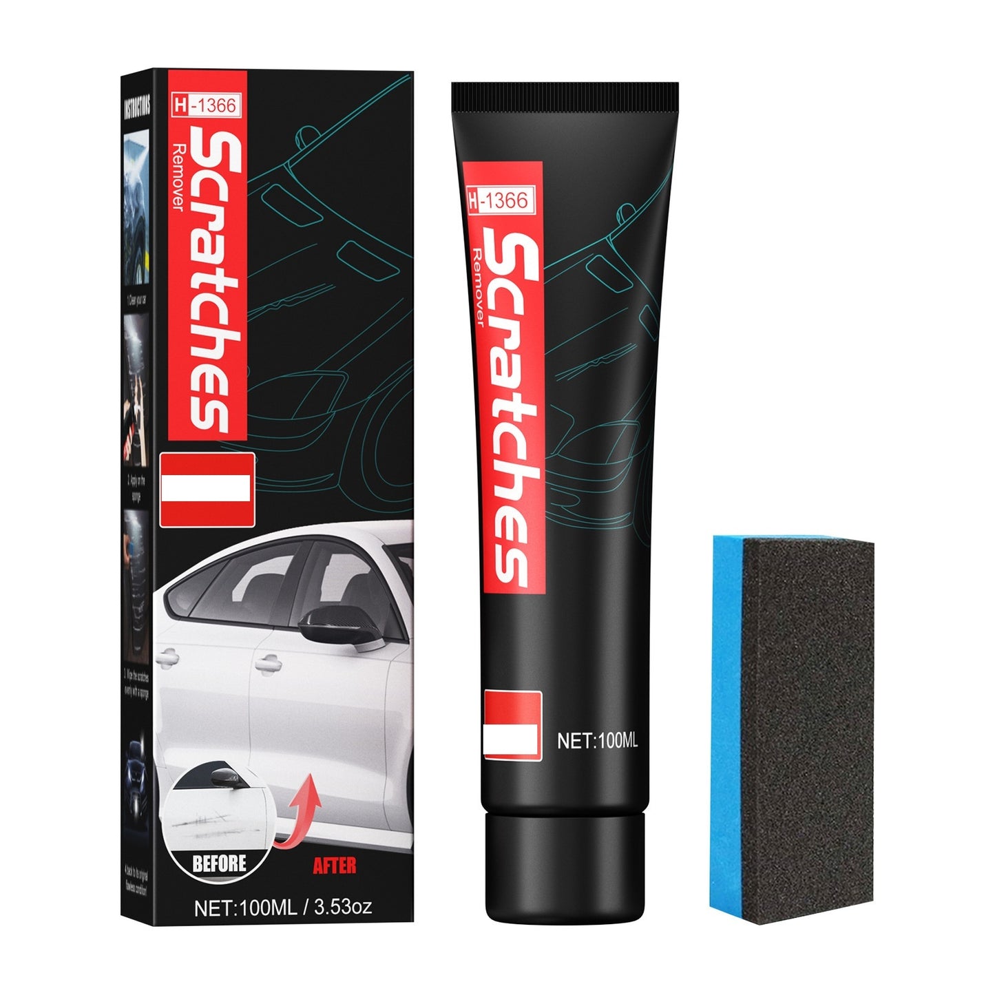 Fresh on the Scene at Buy Center: Car Scratch Scratch Polishing Paster Paint Cleaning And Decontamination 100 Ml