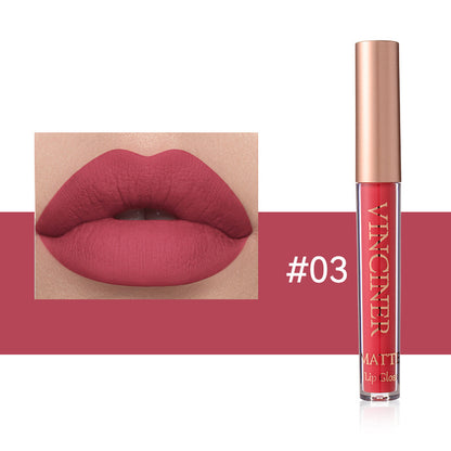 Buy Center Exclusive Offer-12 Colors Lip Lacquer Matte Liquid Lipstick Waterproof 3 Colors