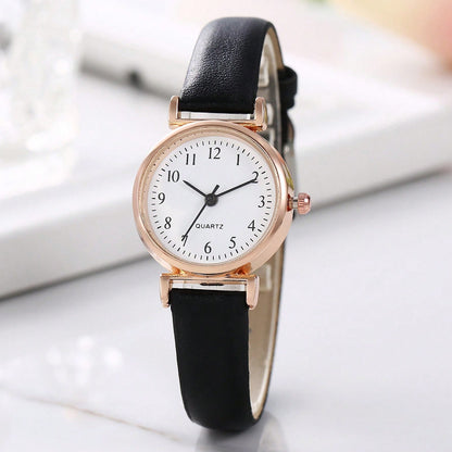 Montre à quartz avec bracelet en forme de cœur pour femme