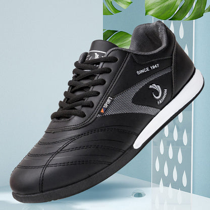 Trending Now at Buy Center: Autumn And Winter Cotton-padded Shoes With Velvet Men's Casual Sneaker Black without velvet