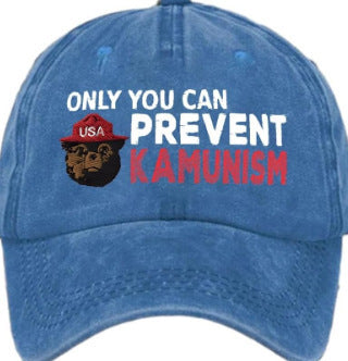 Gorro de oso de algodón lavado desgastado