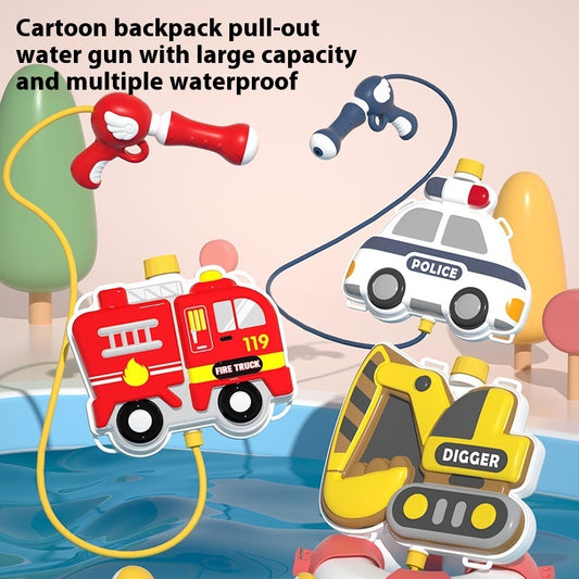 Newly Arrived at Buy Center: Children's Cartoon Backpack Water Gun Water Beach Toys