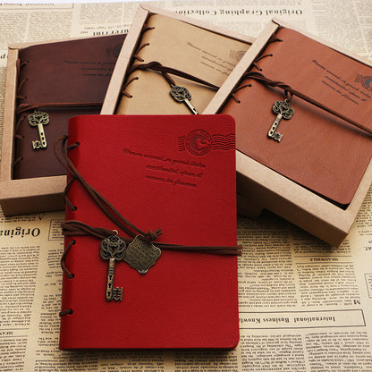 Now Available at Buy Center: Creative Stationery Retro Bandage Faux Leather Handbook Diary