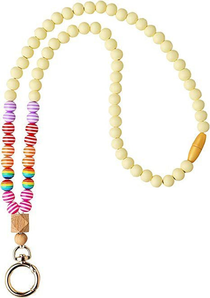 Buy Center Deal-Women's Bohemia Lanyard Fashion Wooden Bead Necklace Style 1