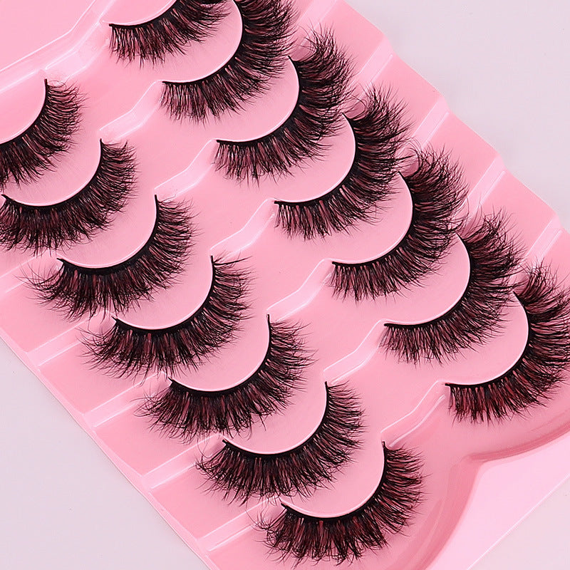 Buy Center Top Rated-European And American Fried Hair Messy False Eyelashes LZM12