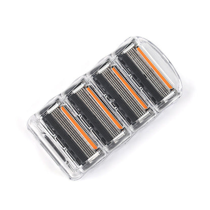 5-layer Shaver Manual Shaver Men's Shaving Razor Geely Universal Speed Cutter Head Buy Center