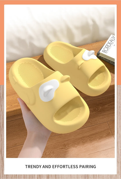 Just Arrived at Buy Center: Cute Cat Stereo Ears Couple Home Sandals