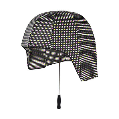 Just Arrived at Buy Center: Helmet Umbrella Sunny And Rainy Dual-purpose Sun Protection Sunshade Dot 76cm