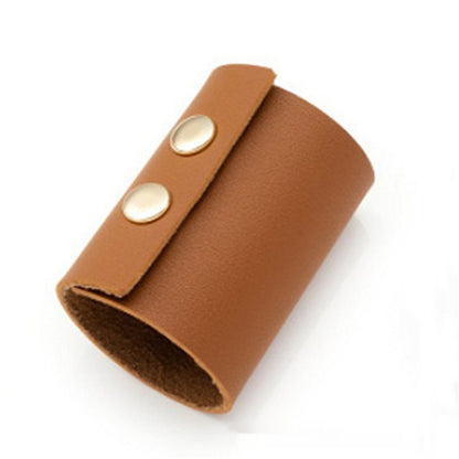 Women's Retro Buckle Leather Hair Ring Buy Center