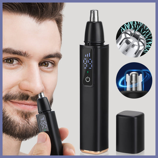 Men's Digital Display Three-gear Adjustment Electric Nose Hair Trimmer | Health, Beauty & Hair4 | Buy Center