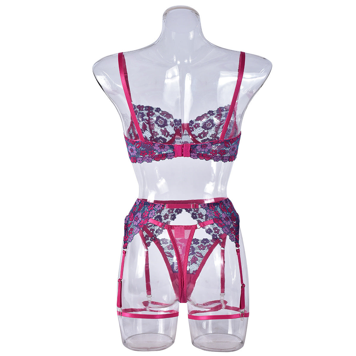 Just Arrived at Buy Center: Women's Contrast Color Fashion Embroidered Bikini