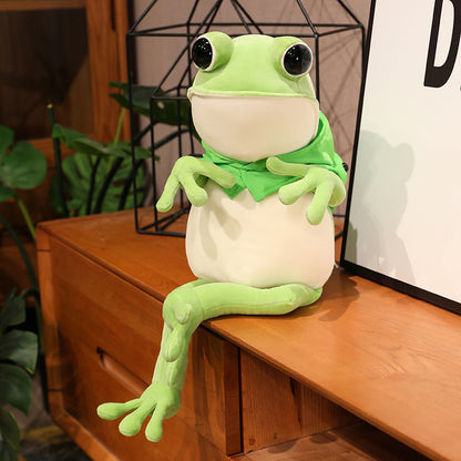 Fresh on the Scene at Buy Center: Creative Cloak Frog Doll Pillow Plush Toy