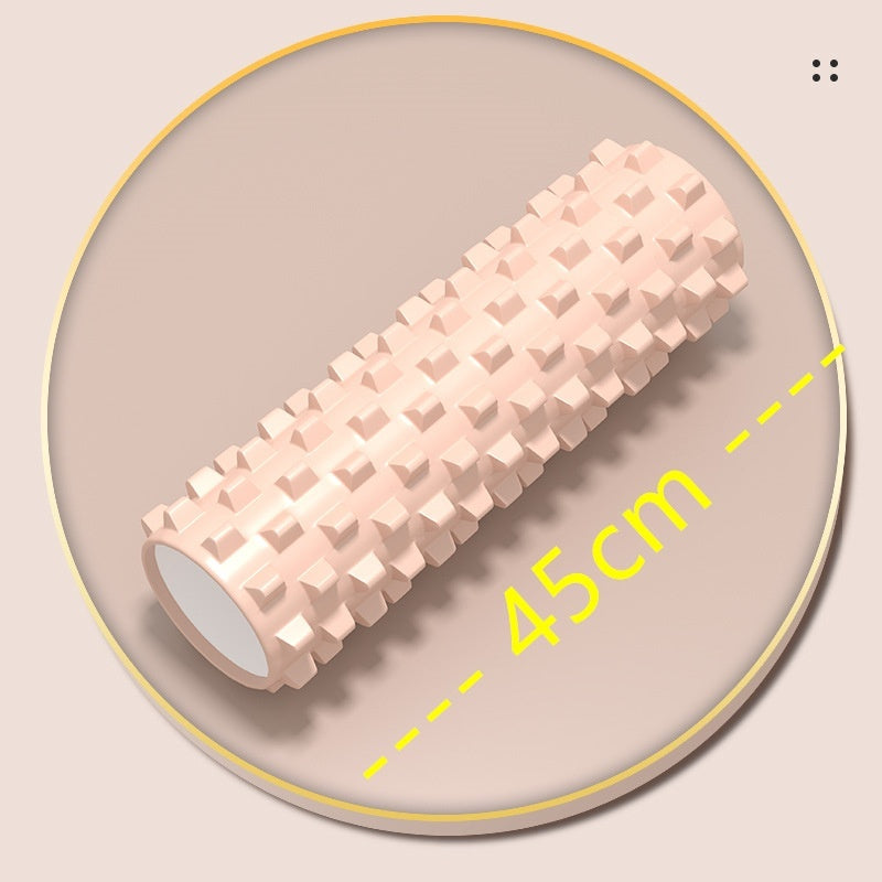 Just Arrived at Buy Center: Foam Roller EVA Hollow Foam Roller Thin Calf Fitness 45cm Pink Wolf Tooth