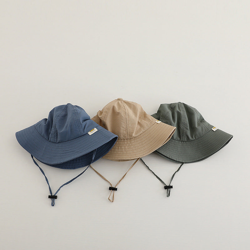 Bucket Hat Spring New Sun-proof Solid Color Quick-drying Buy Center