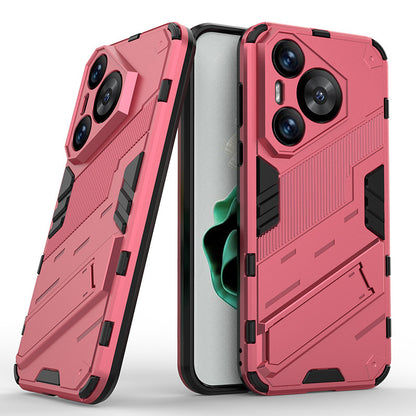 Newly Arrived at Buy Center: Punk Armor Bracket Phone Case Rose Red