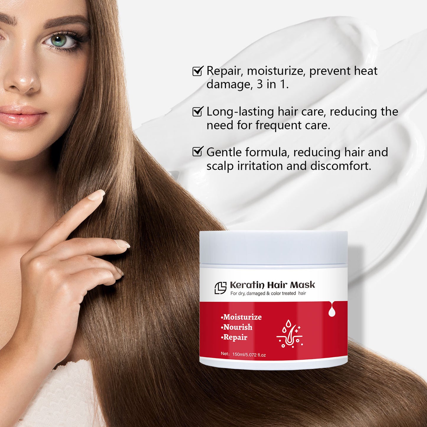 Buy Center Ultimate-Keratin Hair Mask 150ml