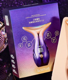 Instrument de beauté à vibrations électriques pour massage du visage