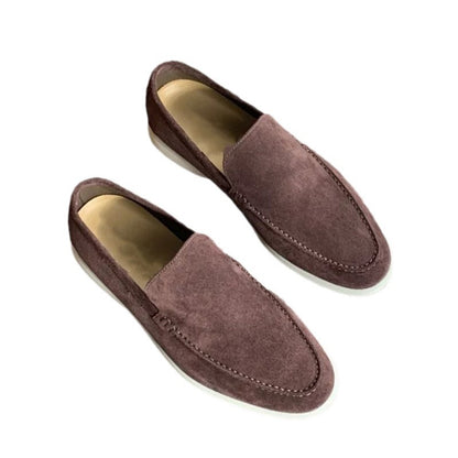 Now Available at Buy Center: Men's Loafers Summer Casual Frost Flat Shoes Slip-on Driving Shoes