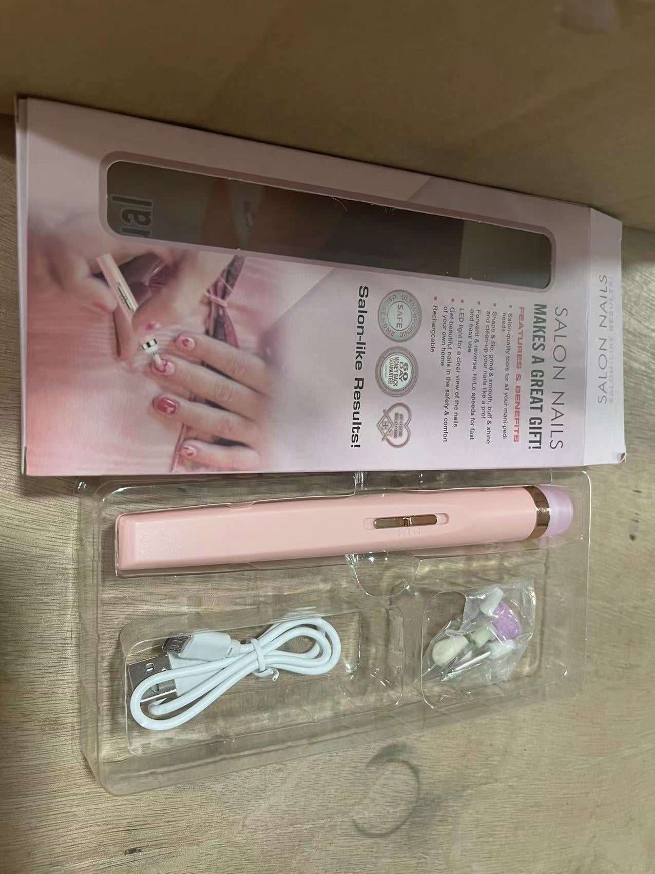 Fresh on the Scene at Buy Center: Cross-border Nail Piercing Device Electric Nail Trimmer Five-in-one Nail Polishing Machine Nail File Flawless Nail Polish