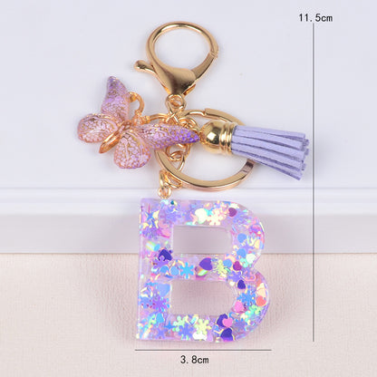 Newly Arrived at Buy Center: Snowflake Love Sequins Crystal Glue Pendant B