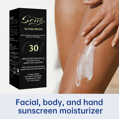 Buy Center Exclusive Offer-Moisturizing Sunscreen Cream Deep Flesh Color Effective Protection