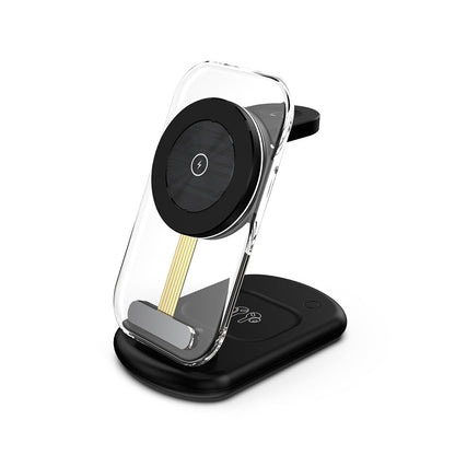 Hot New Items at Buy Center: Transparent Folding Magnetic Three-in-one Wireless Charger