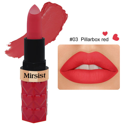 Buy Center Ultimate: 6 Color Matte Lipstick No Stain On Cup Waterproof And Durable #03 Pillarbox red Durable