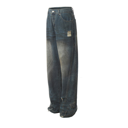 Newly Arrived at Buy Center: Waste Soil Wind Dirty Worn Jeans Men