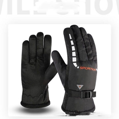 Gants d'hiver coupe-vent et de protection contre le froid pour hommes