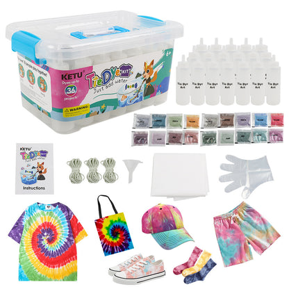 Newly Arrived at Buy Center: Tie Dye Suit Dyeing Powder Tie Dye Paint DIY Toy 18 Colors