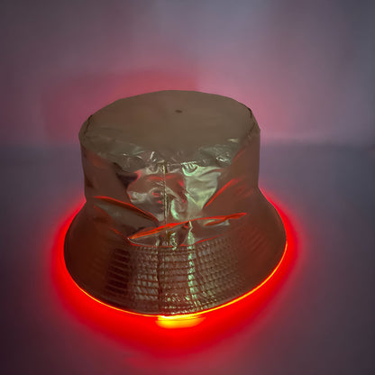 Bar Disco Glowing Bucket Hat Halloween Party LED Light Buy Center