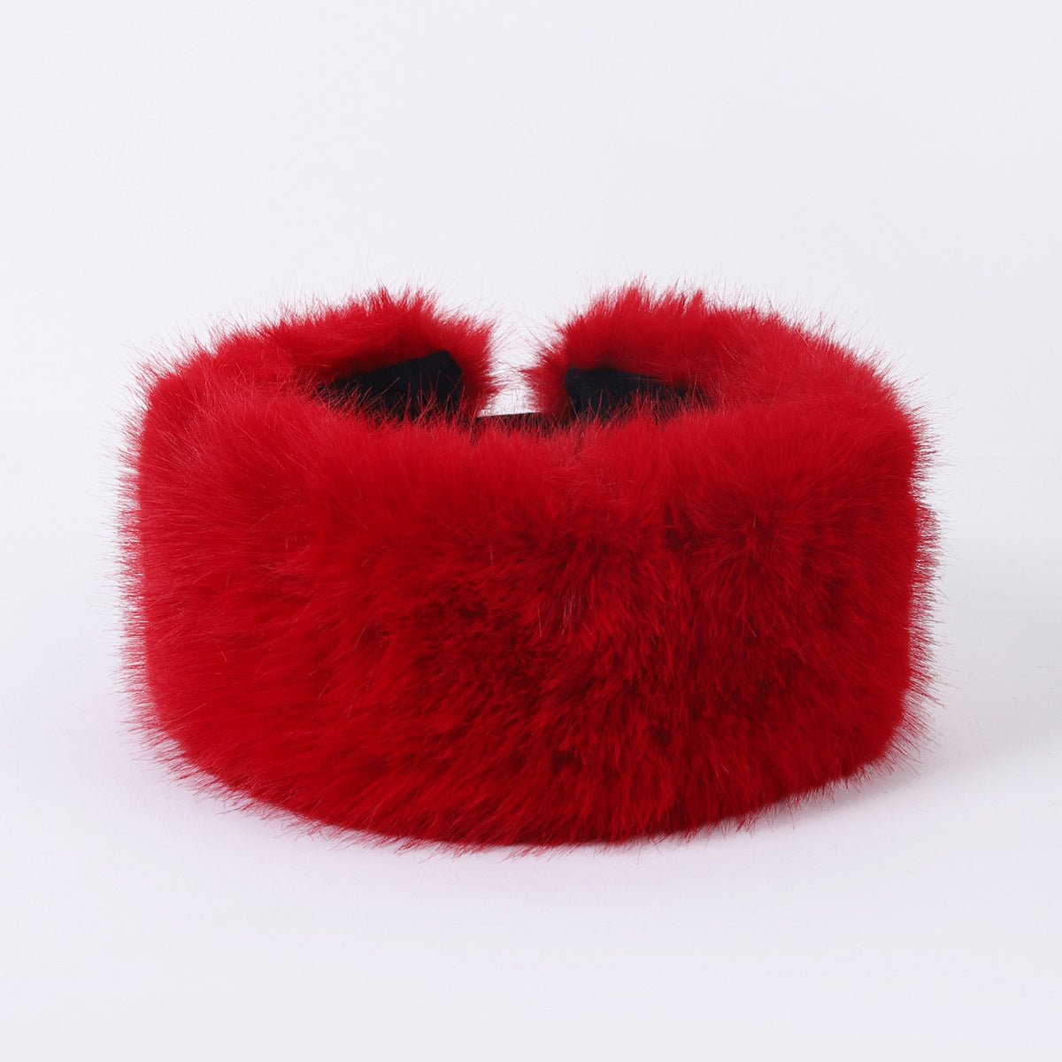 Fur Ball Woolen Cap Autumn And Winter Imitation Fur Thickened Hat Buy Center