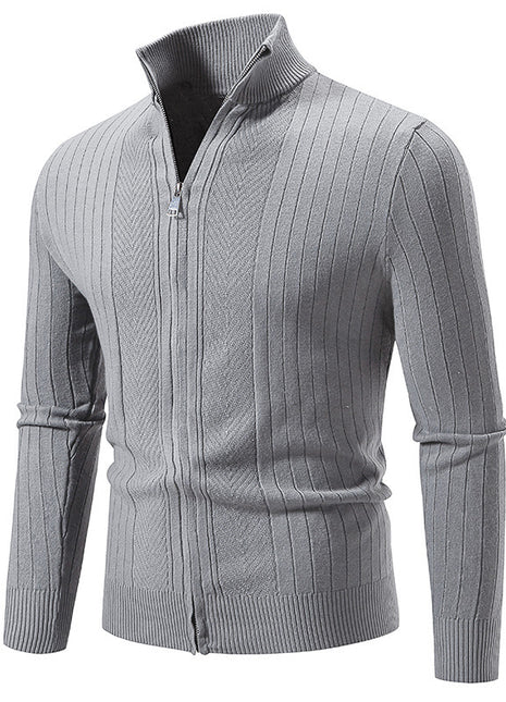 Solid Color Zipper Cardigan Jacket Coat For Men Buy Center