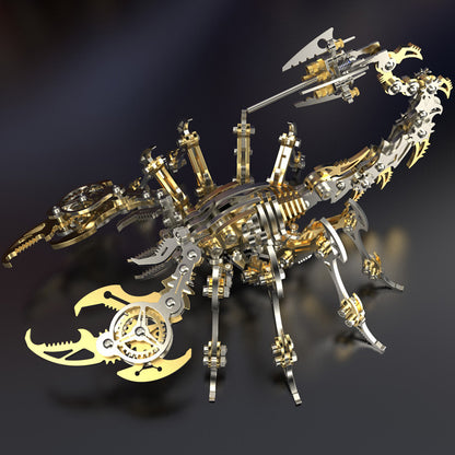 Fresh Arrivals at Buy Center: Metal Assembly Model Puzzle Toys Gold Scorpion Assembled Bag