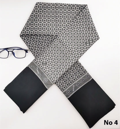 Foulard en soie pour homme Simplicity haut de gamme délavé avec du cachemire, écharpe longue d'affaires