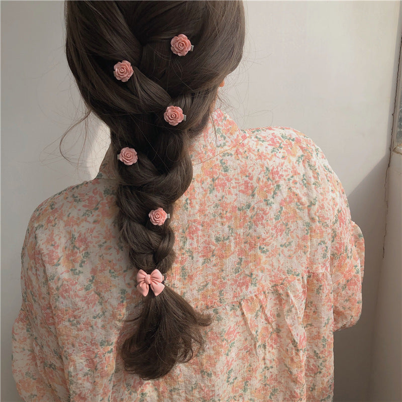 Buy Center Hot Pick-Soft Girl Cute Series Peach Hair Clip Hairpin