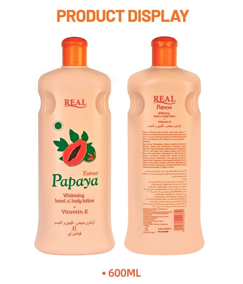 Hot New Items at Buy Center: Moisturizing And Long-lasting Fragrance Retaining Papaya Body Lotion 600ml