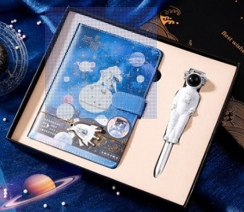 Fresh on the Scene at Buy Center: Galaxy Dream Coloring Page Notebook Cute Cartoon Astronaut 3style