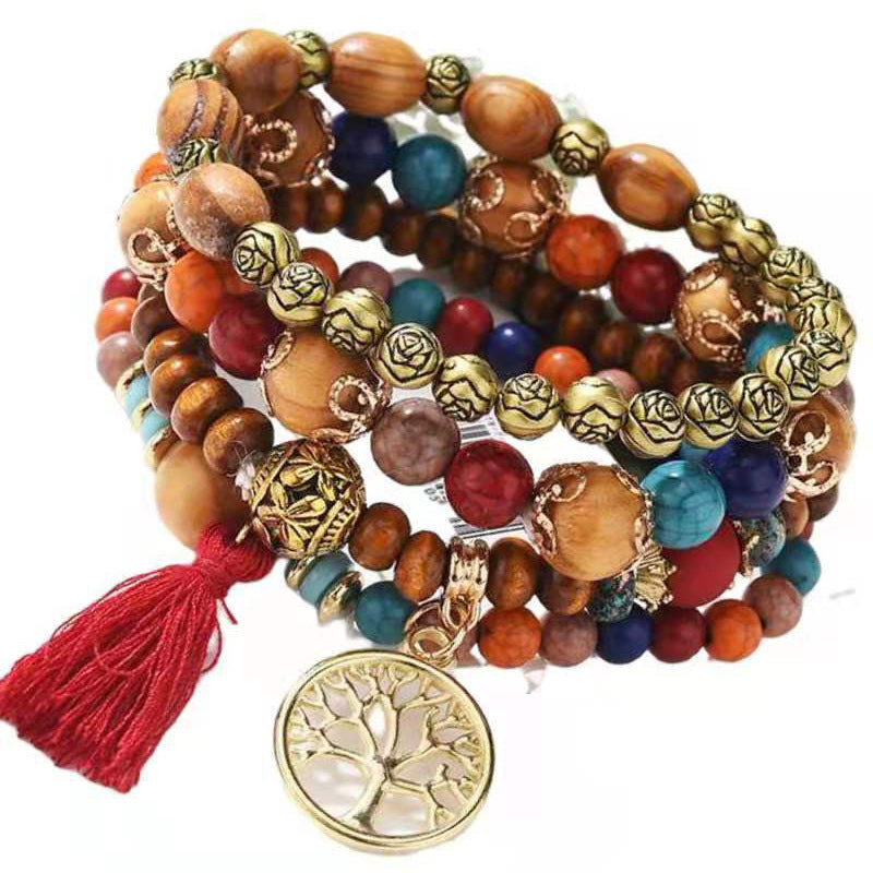 Buy Center Trend-Bohemian Bracelet Creative Women's Jewelry Red