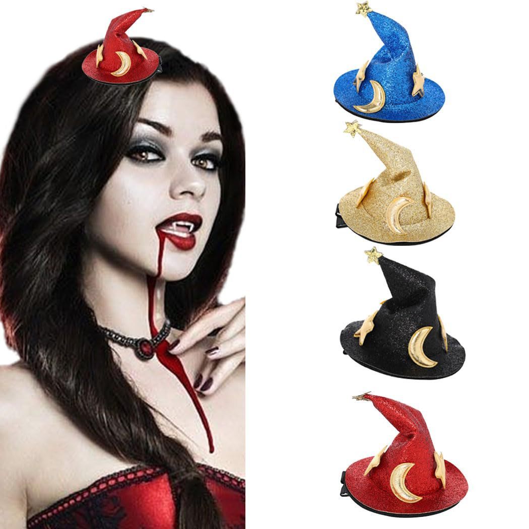 Buy Center Exclusive Offer-Halloween Ghost Festival Wizard's Hat Hairpin Headdress