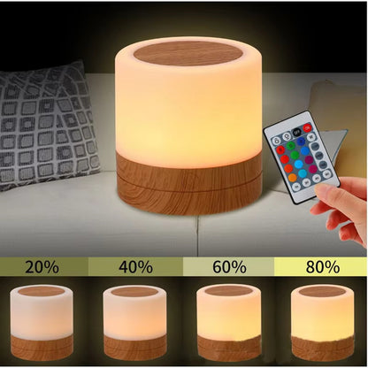 Mini Table Lamp Sensor Bedside Lamps 1200mAh Rechargeable LED Night Light Bedside Table Desk Lamp Bedroom Living Room Buy Center