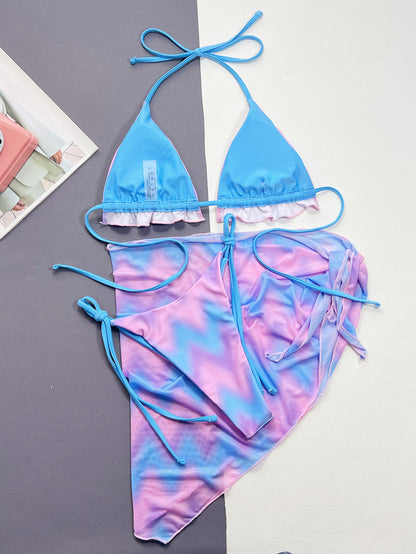 Newly Released at Buy Center: Women's Split Tie-dye Swimsuit Bikini