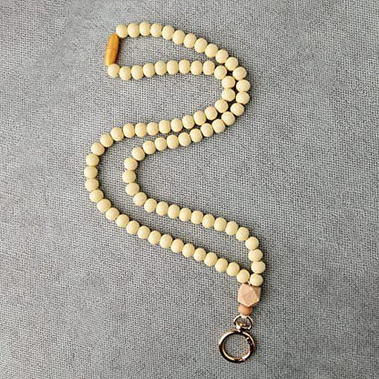 Buy Center Deal-Women's Bohemia Lanyard Fashion Wooden Bead Necklace