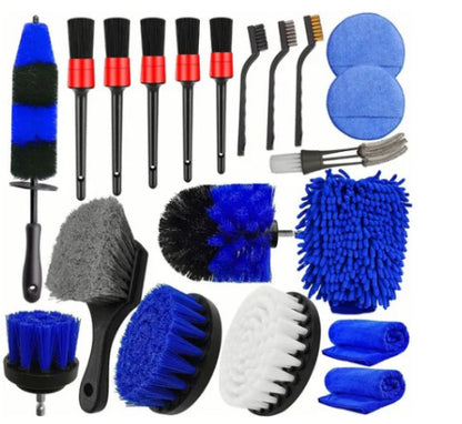 Newly Released at Buy Center: Factory Direct Sale Amazon Car Cleaning Suit Home Car Electric Drill Brush 20 Pieces 20 Pieces Pp