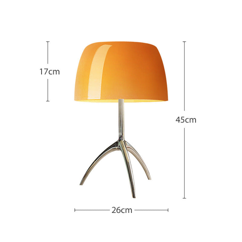 Just Arrived at Buy Center: Copper Table Lamp Middle Ancient House Retro Designer Lamps Large Orange Cover